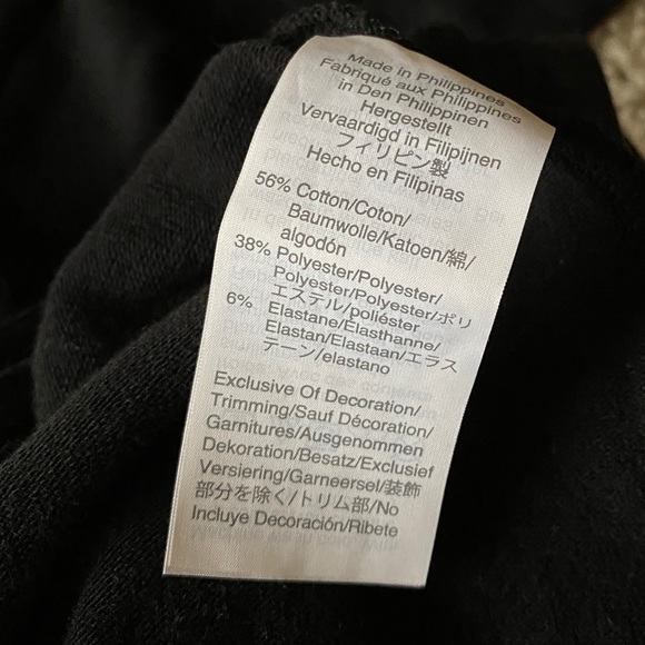 Madewell Black Long Sleeve Thong Bodysuit Sz S - Picture 9 of 11